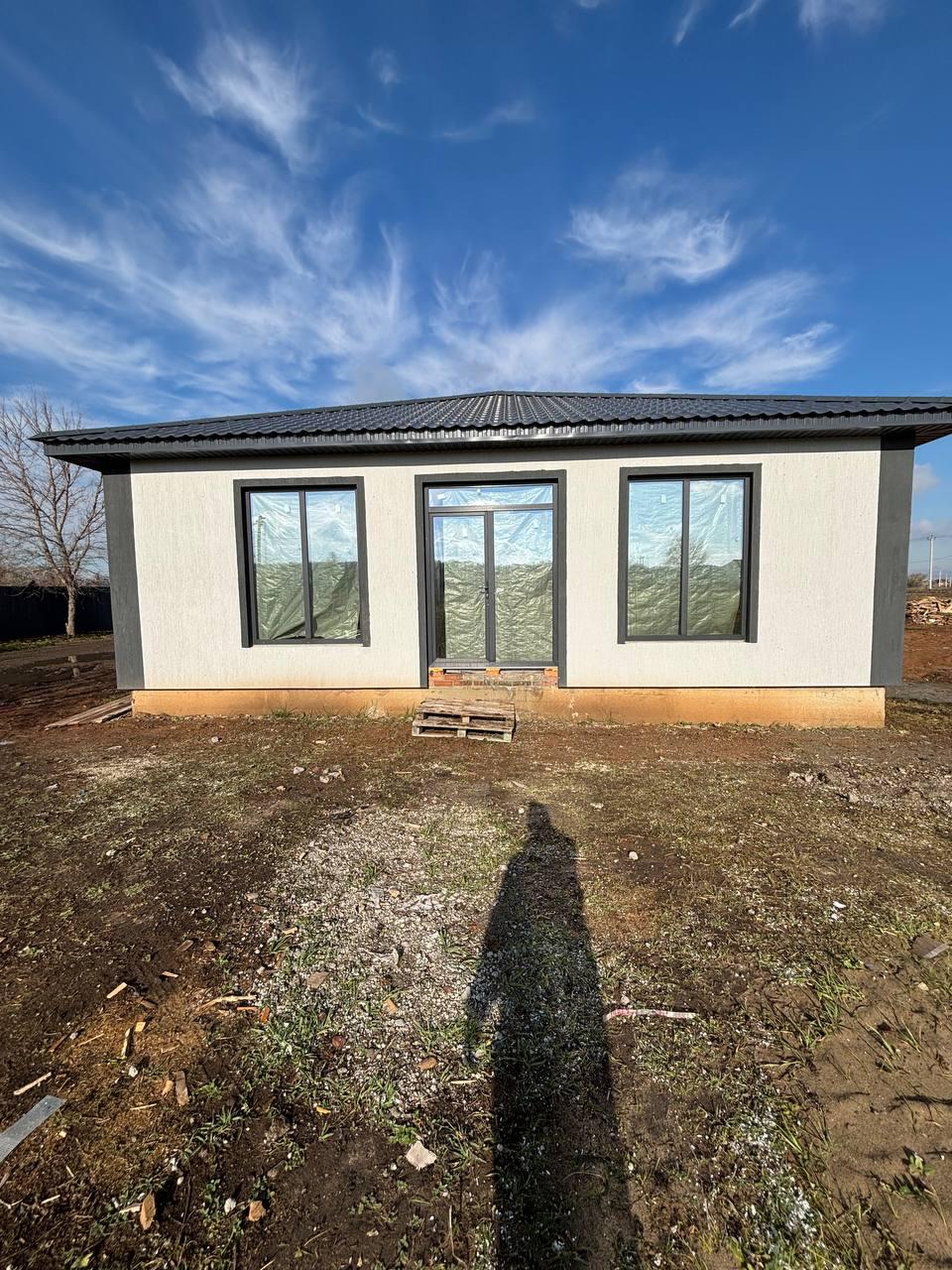 Дом перед отделкой фасада